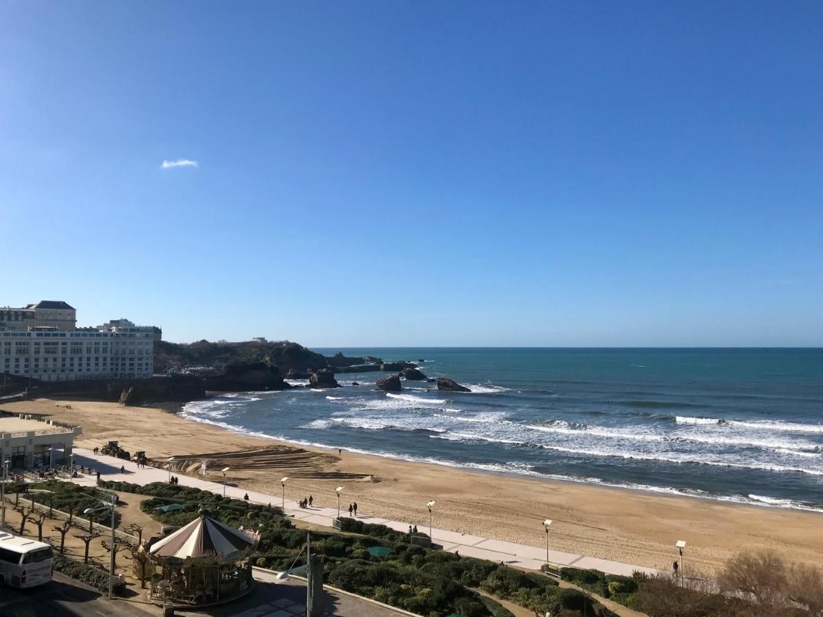 L'Ocean A Perte De Vue, La Grande Plage A Vos Pieds Biarritz Zewnętrze zdjęcie
